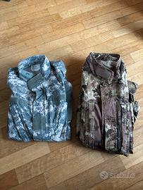 Coppia giacche militari mimetiche