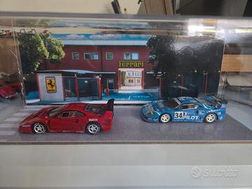 Ferrari 1:43 diorama uffici ferrari