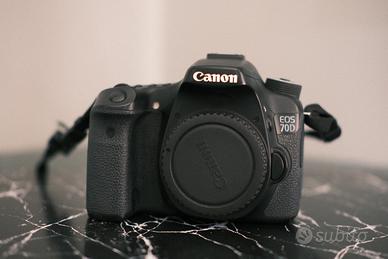 canon 70d e obiettivi