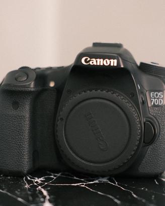 canon 70d e obiettivi