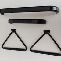 arredo bagno set porta asciugamani 