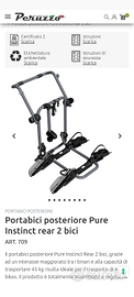 Peruzzo mod. pure instinct 2 bici