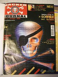 rivista Hacker Journal rilegata primi 25 numeri
