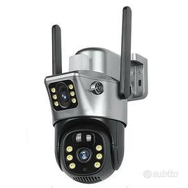 Telecamera Con sim 4g 8 mpx 6k con zoom 10x