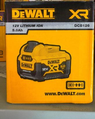 Batteria DeWalt DCB126 12V XR 5Ah NUOVA