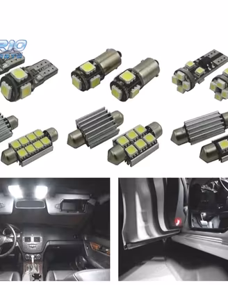 KIT 22 LAMPADE LED INTERNE MERCEDES CLASSE S W140 