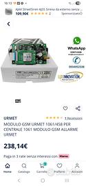 modulo gsm urmet