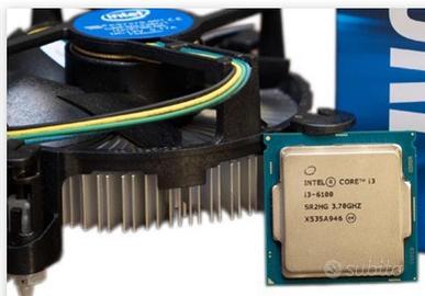 CPU INTEL i3-6100 + 8GB RAM DDR4-2133 €50