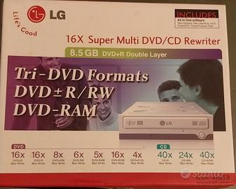 lettore e masterizzarore dvd e cd per pc fisso