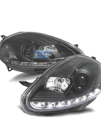 FARI PER FIAT GRANDE PUNTO 05-08 LUCE DIURNA REALE