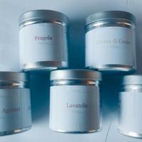 Candele profumate MADE IN ITALY 100% naturali 