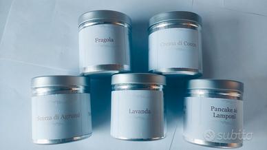 Candele profumate MADE IN ITALY 100% naturali 