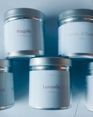 Candele profumate MADE IN ITALY 100% naturali 