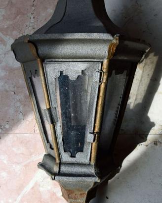 Lampada, lampione antico da processione