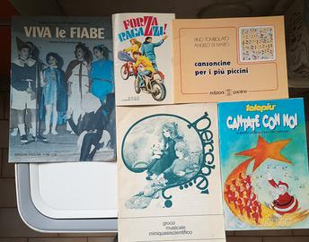 5 libretti di canzoni per bambini