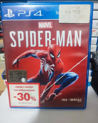Spiderman ps4