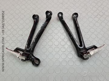 PEDANE PASSEGGERO SUZUKI GSXR 1000 2006 2005 GSX R