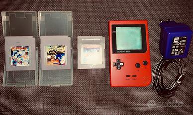 GAME BOYpocket Vintage+SuperMario+V-Rally+AlleyWay