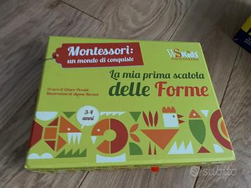 Giochi Montessori impara le forme