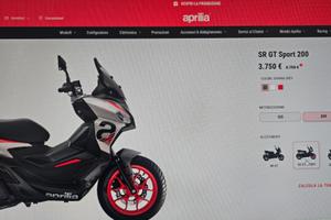Aprilia SR GT 200 ABS EURO 5 +