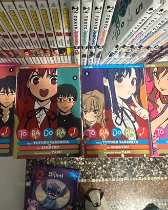 Manga “Toradora” volumi dal 1 al 4