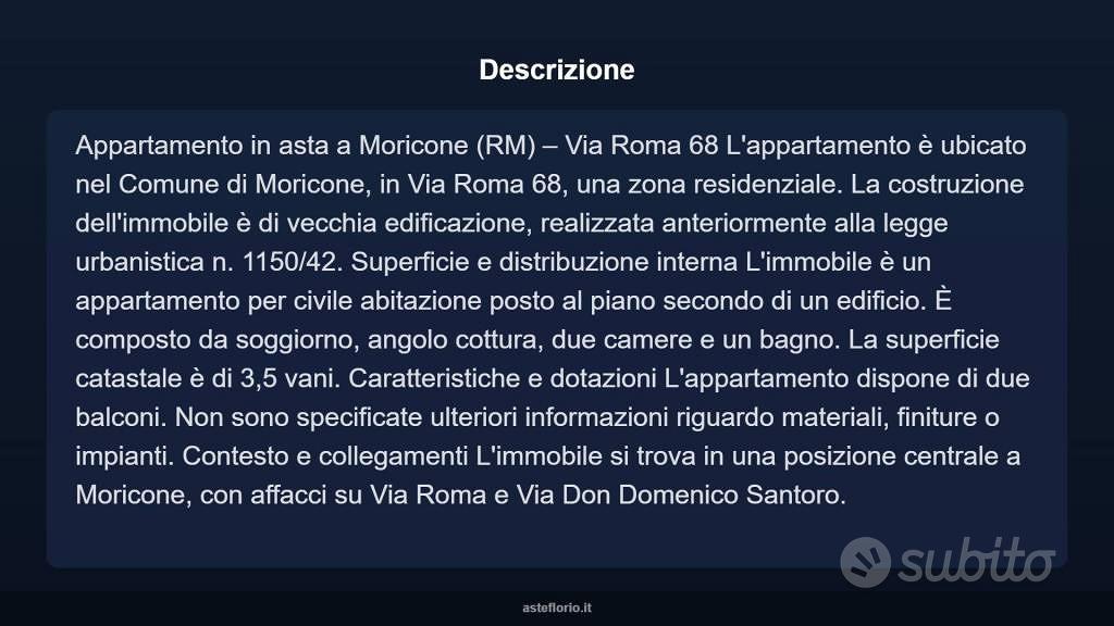 Appartamento – Moricone, Roma Capitale - Vista 3