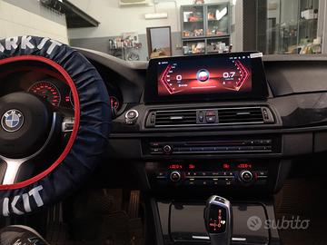 autoradio navigatore BMW serie 5 F10 F11 carplay