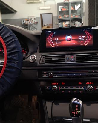 autoradio navigatore BMW serie 5 F10 F11 carplay