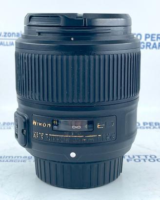 NIKON G AF-S 35 mm f1.8 GARANZIA USATO ZONA IMMAG.