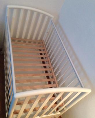 lettino Ciack Pali bianco bianco vernice atossica 