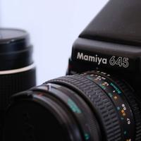 Mamiya 645 pro + ottiche + accessori