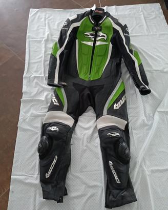 Tuta Moto Pelle Intera Giudici Racing TG 52