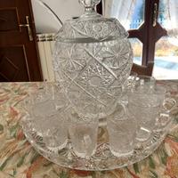 Set per punch in cristallo