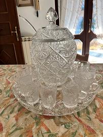 Set per punch in cristallo