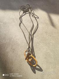 Fune in acciaio con anelli per sollevamento