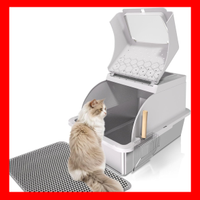 Lettiera per Gatti Acciaio Inox XL Apribile NUOVA
