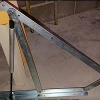 pantografi pistone alza letto