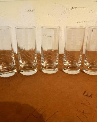 Set di 6 bicchieri in cristallo da cocktail