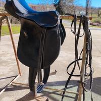 Sella e redini equitazione