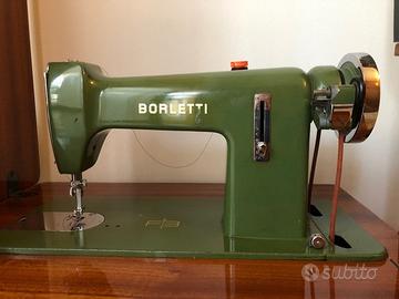 Macchina da cucire BORLETTI modello F3 anni 50