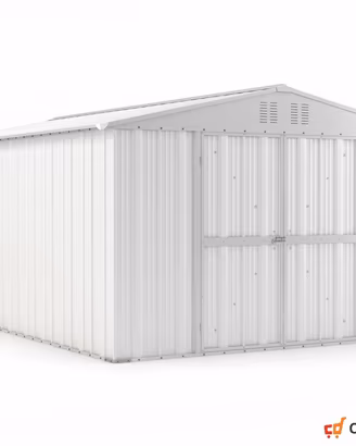 Box capanno acciaio lamiera 327x459 cm bianco