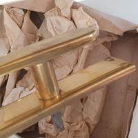 maniglie in ottone per finestre