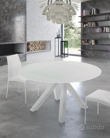 Tavolo rotondo allungabile di lazzaro