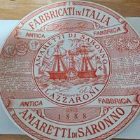 Piatto Lazzaroni Amaretti di Saronno - ESTE Cerami