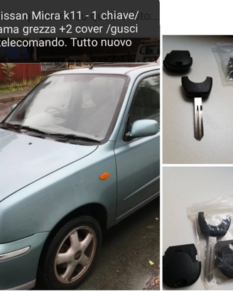 Chiave Nissan vari modelli