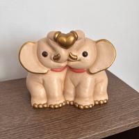 Coppie elefanti Thun grandi