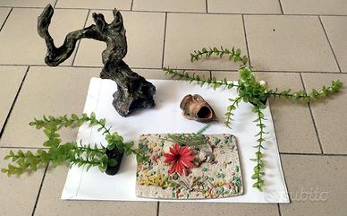 Kit Decorazioni per Acquario - Acquaterrario