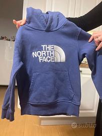 FELPA ORIGINALE "THE NORTH FACE"  VIOLA - 8/9 ANNI