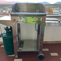 Barbecue plancia acciaio Planet