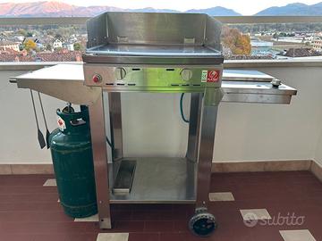 Barbecue plancia acciaio Planet